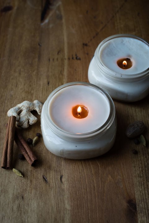 Decoração com velas