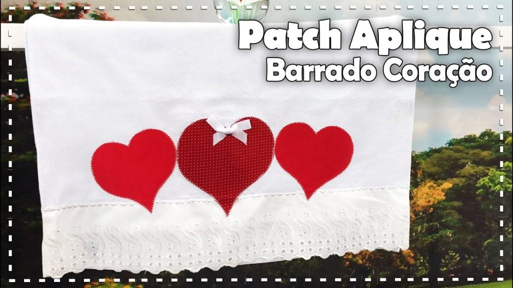 Barrado Sobreposto patch aplique