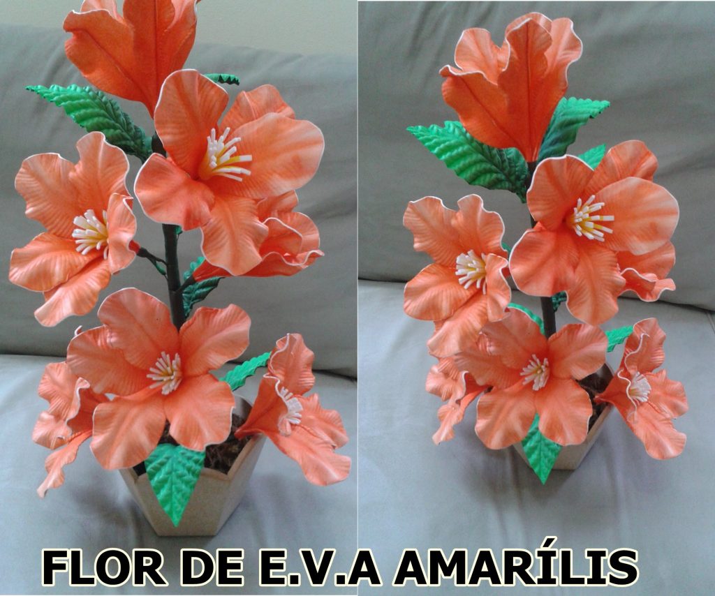 Flores de EVA artesanato