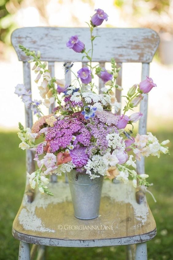 Arranjo de flores decoração