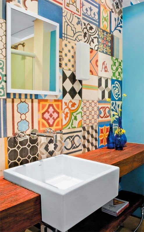 como fazer patchwork decoracao