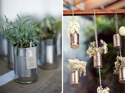 Latas decoradas