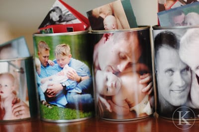 Latas decoradas