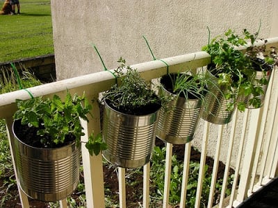 Latas decoradas