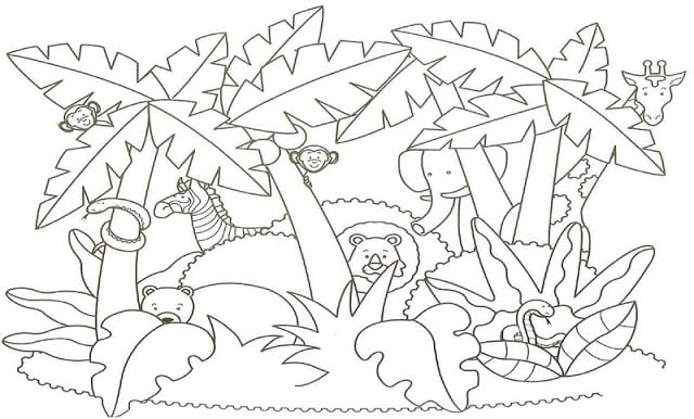 Desenhos para colorir paisagens