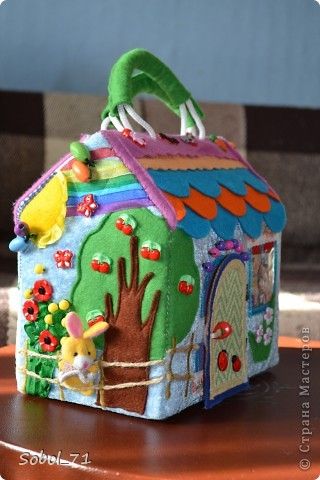 Casinha de boneca bolsa