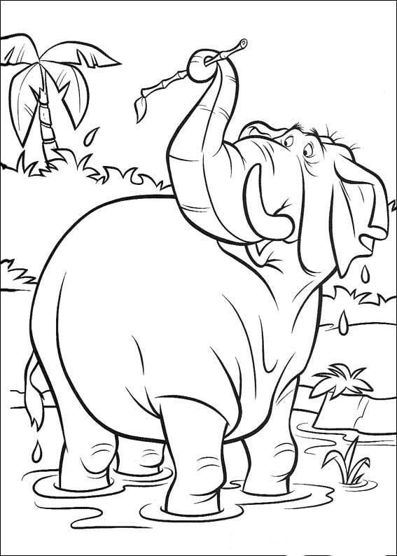 Desenhos para Colorir elefante