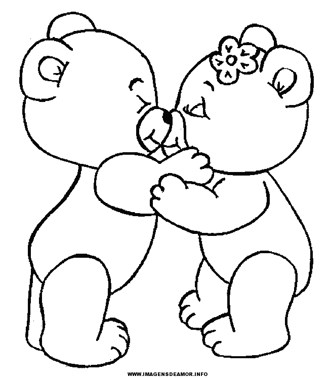 desenho de urso