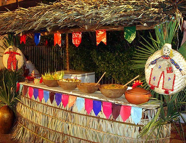 Decoração festa junina