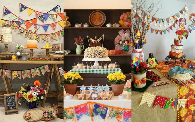 Decoração festa junina