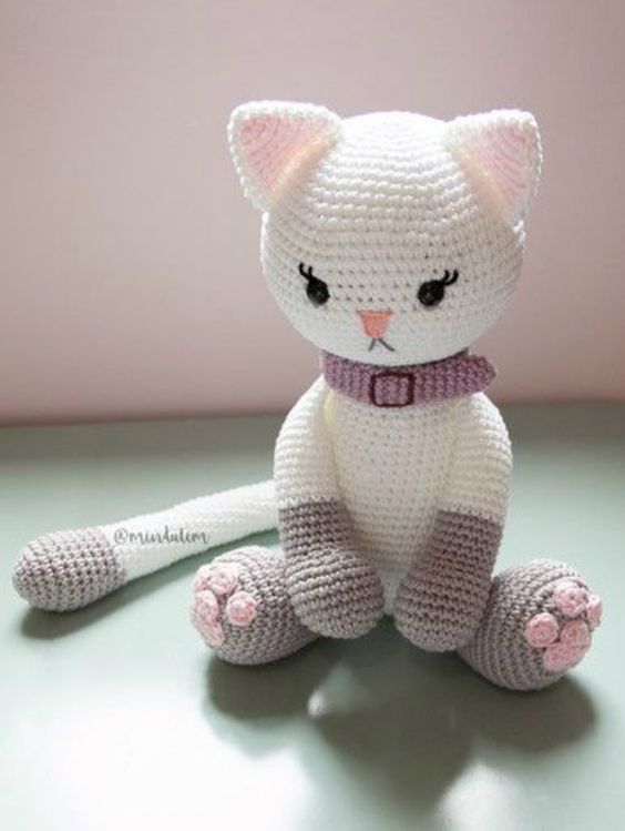 Gatinhos de Crochê Amigurumi