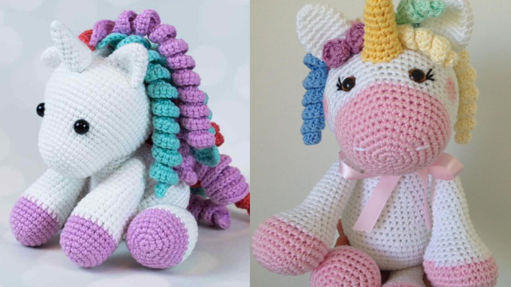 Unicórnio de Crochê Amigurumi