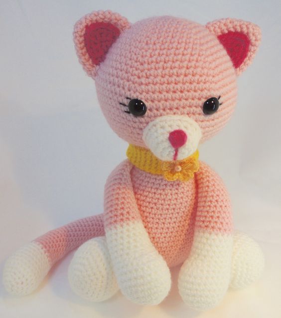 Gatinhos de Crochê Amigurumi