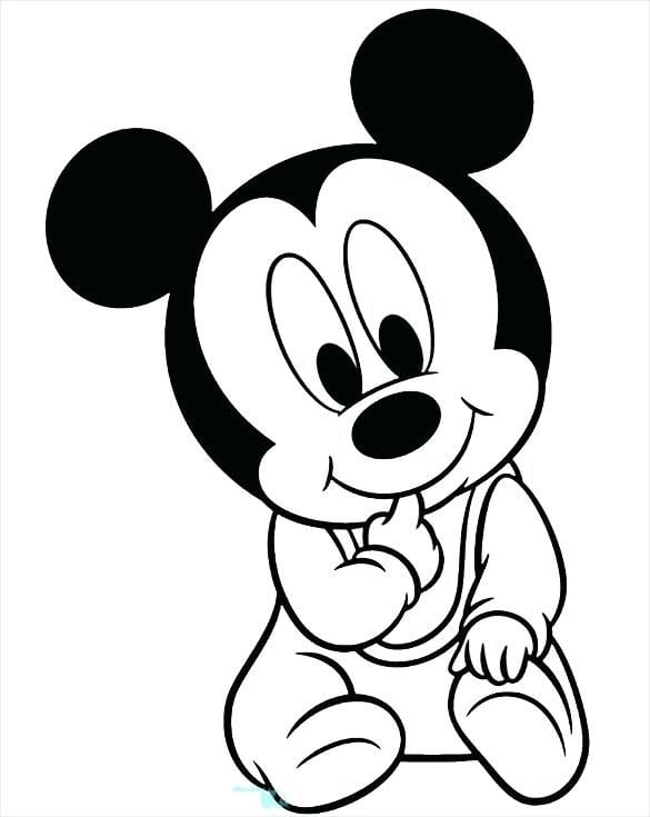 imagem Mickey Mouse para imprimir colorir