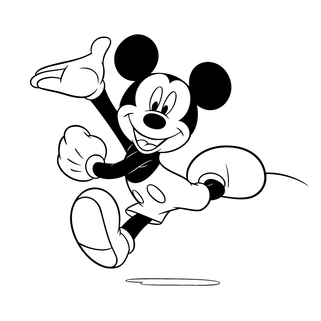 Mickey Mouse para imprimir