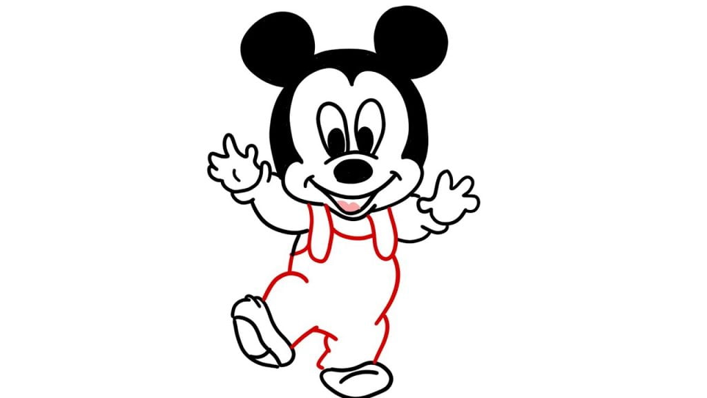 Mickey Mouse para imprimir