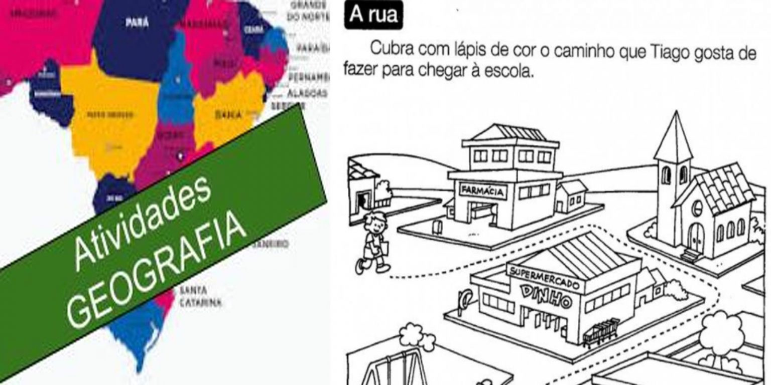 Atividade De Geografia 3º Ano Exercícios Sala De Aula Para Imprimir