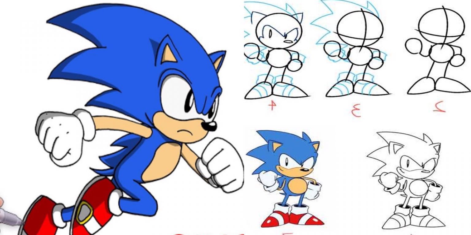 Como Desenhar O Sonic Passo A Passo Veja Como Desenhar O Sonic Facil Vrogue