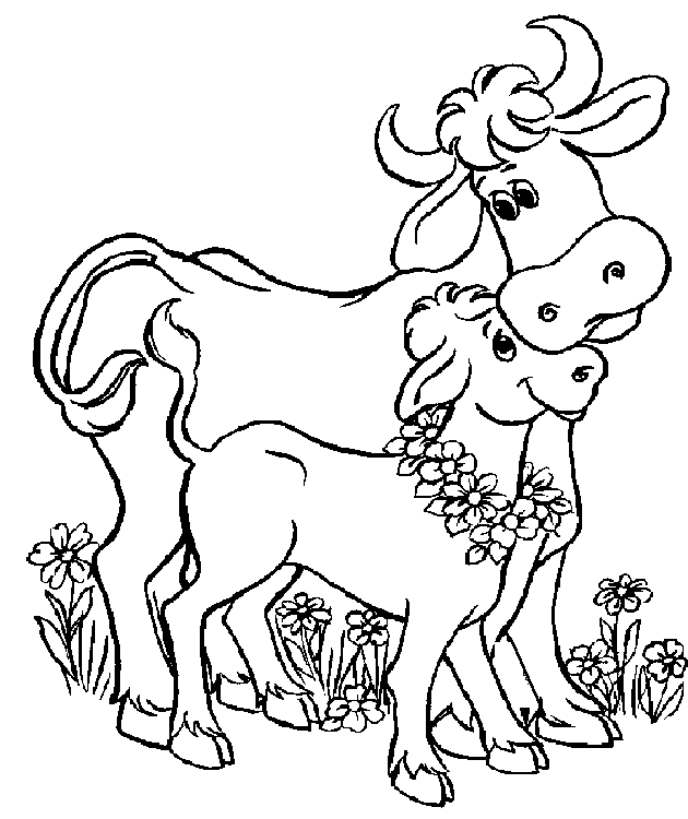 desenho da vaca