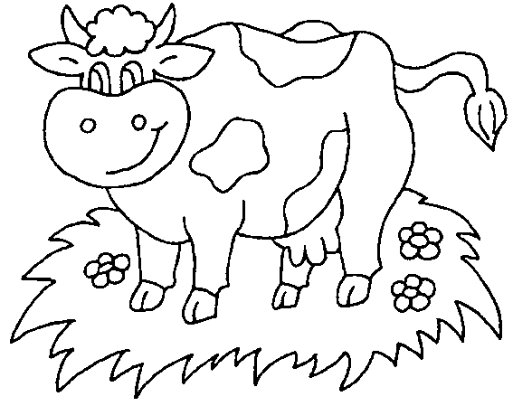 desenho de uma vaca