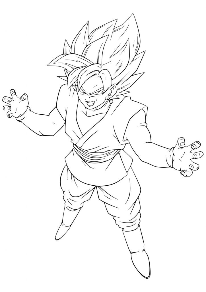 desenho do goku