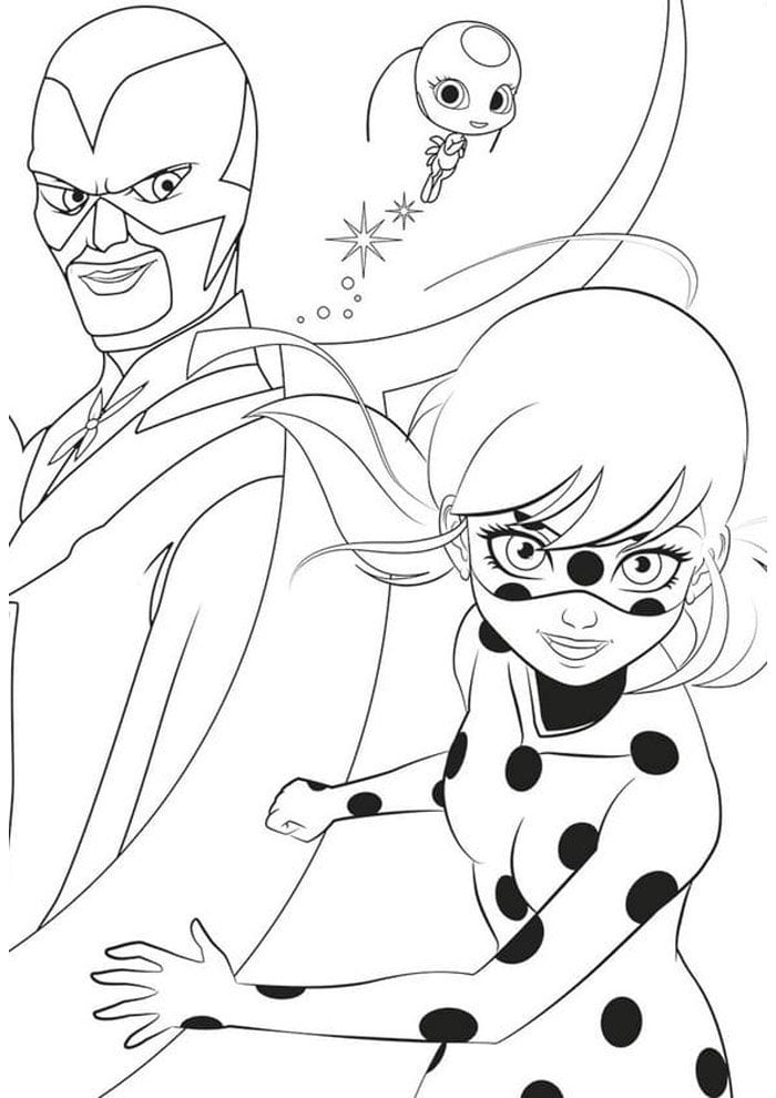 Desenho da ladybug