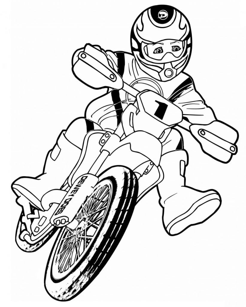 desenhos de moto infantil