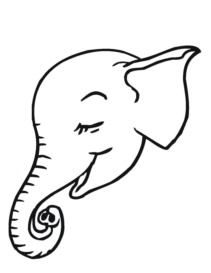 elefante desenho png cabeça