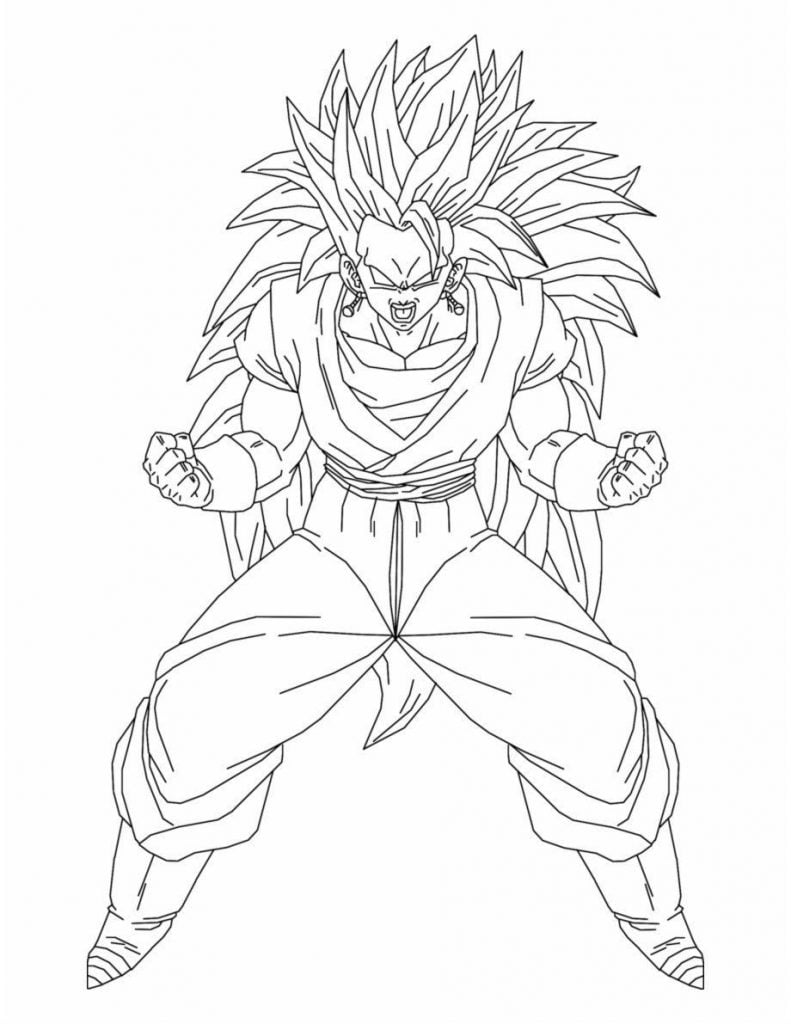 imagens do goku para desenhar