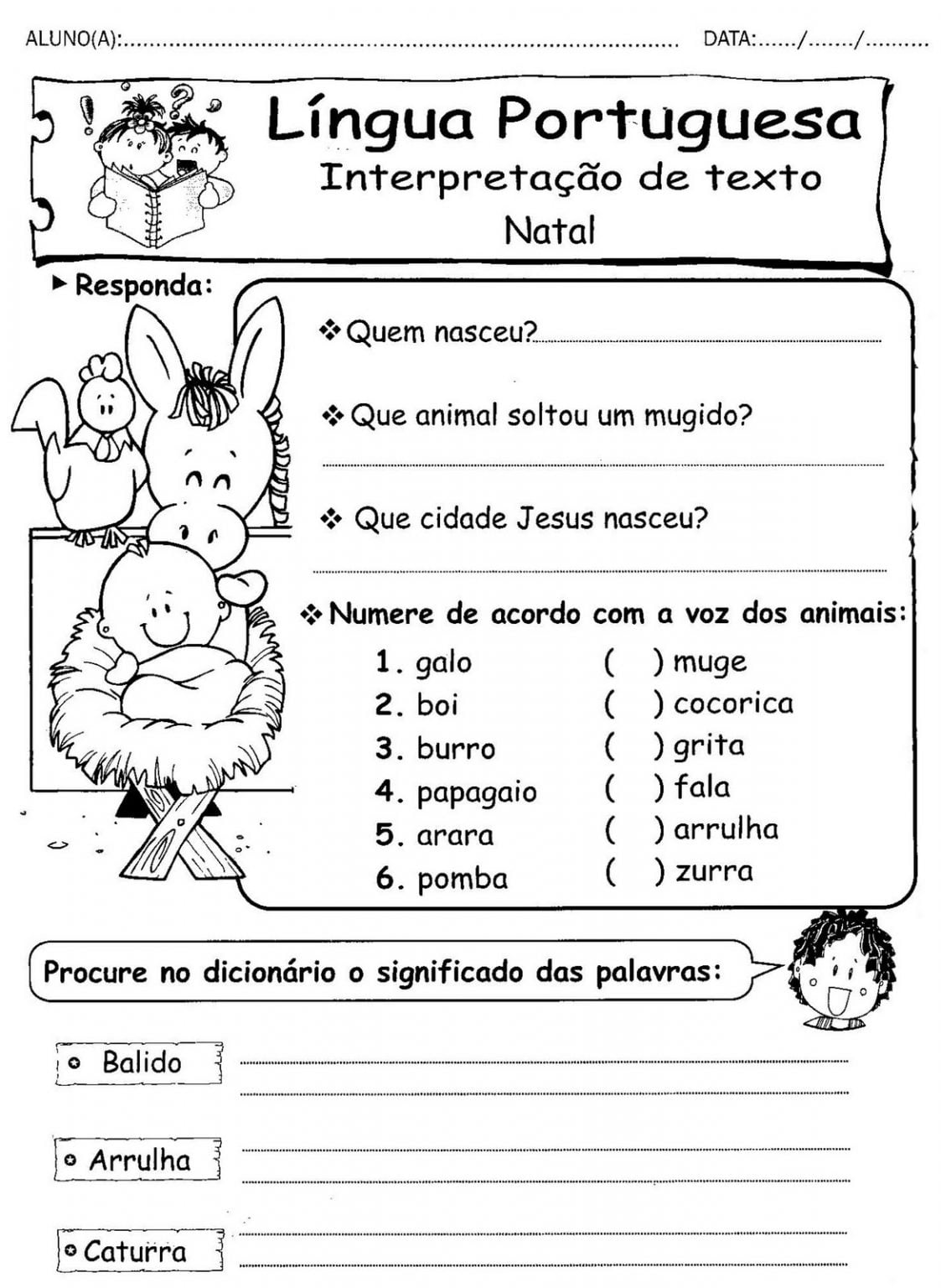 Interpreta O De Texto Atividades Leitura E Compreens O