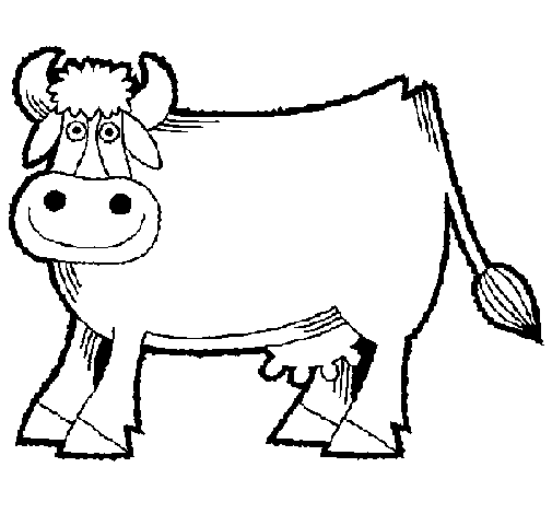 vaca em desenho