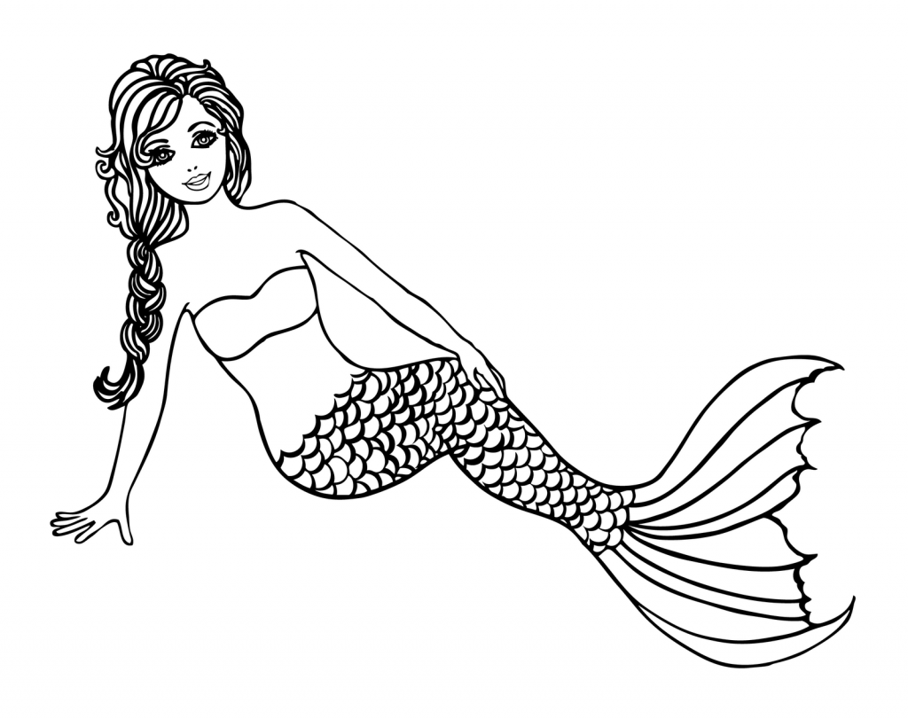 desenho de sereia