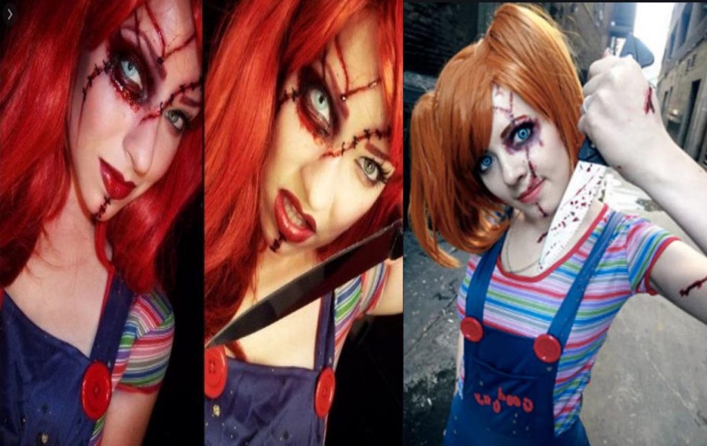 fantasia chucky feminina halloween