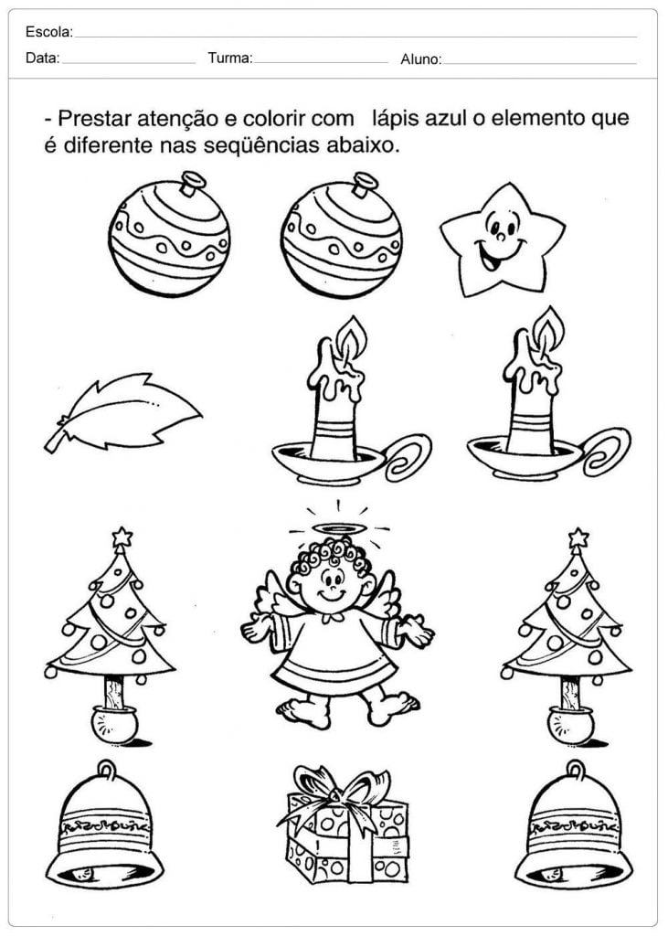 atividades de natal para educação infantil