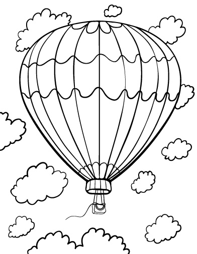 desenho de balão para desenhar