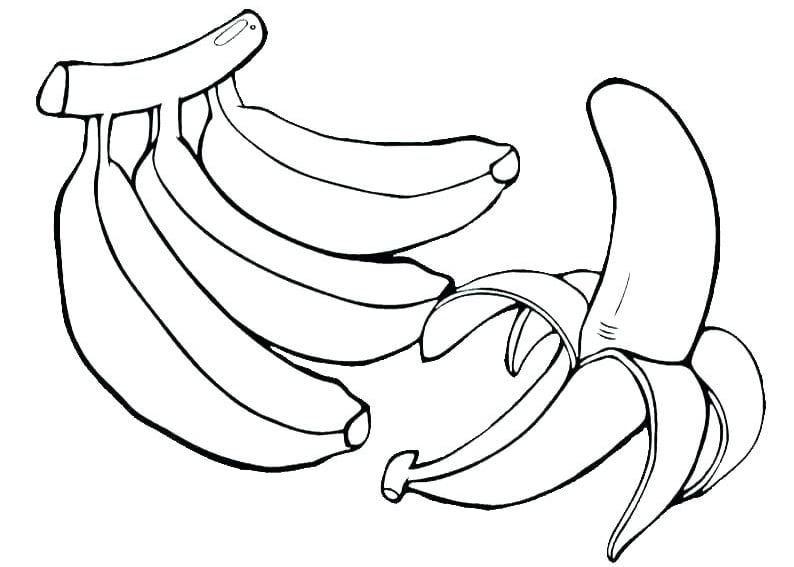 desenho de banana para desenhar