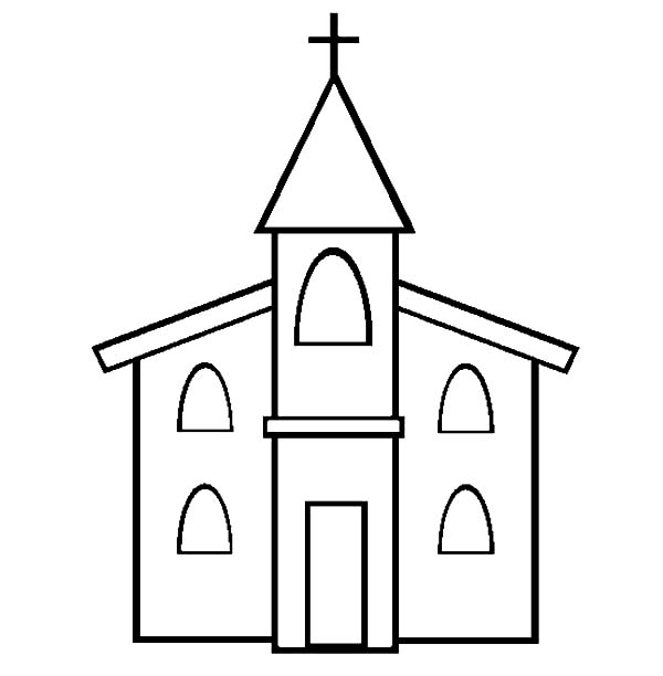 desenho de igreja