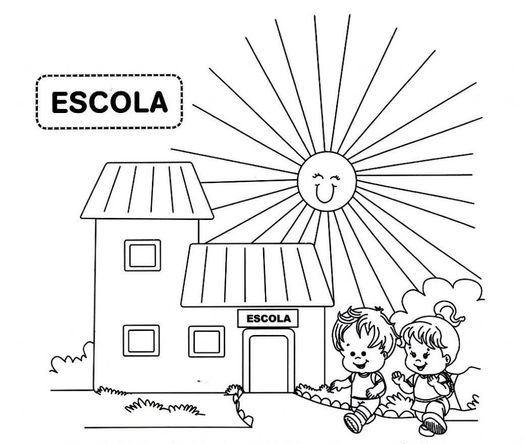 imagem de escola