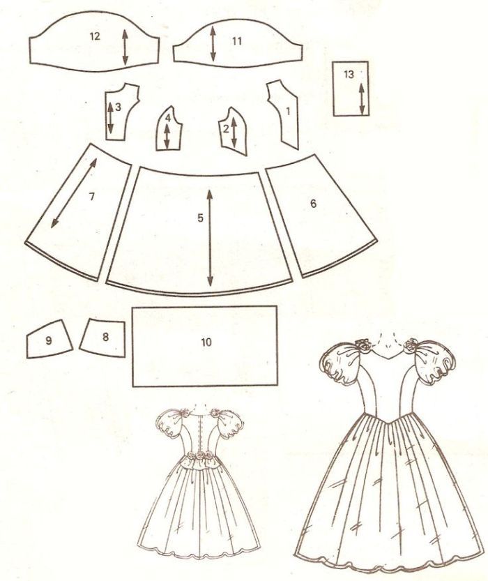 molde de roupas para colorir