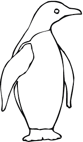 desenho de Pinguim para desenhar