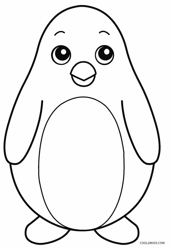 desenho de Pinguim para imprimir