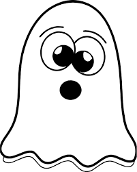 desenho de fantasma para desenhar