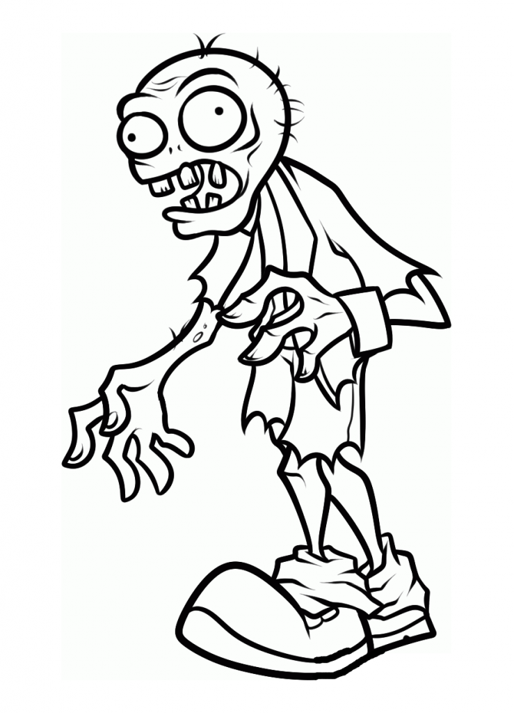 zumbi para desenhar