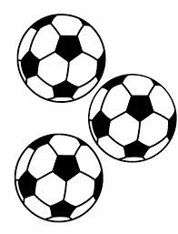 desenho de bola de futebol para colorir