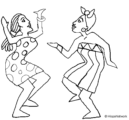 desenho de dança para atividades