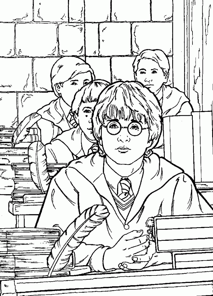 harry potter para desenhar