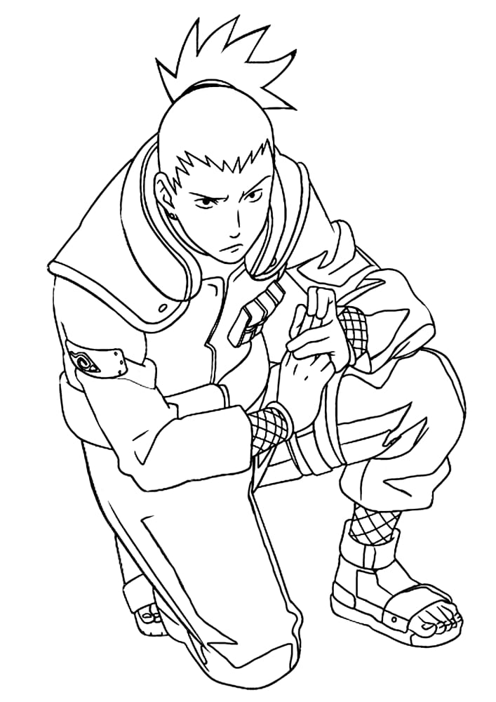 Shikamaru para imprimir