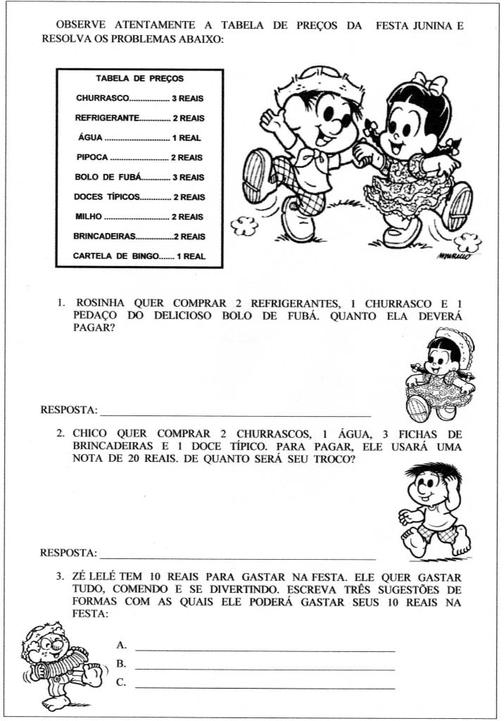 atividades de sao joao para fazer em casa