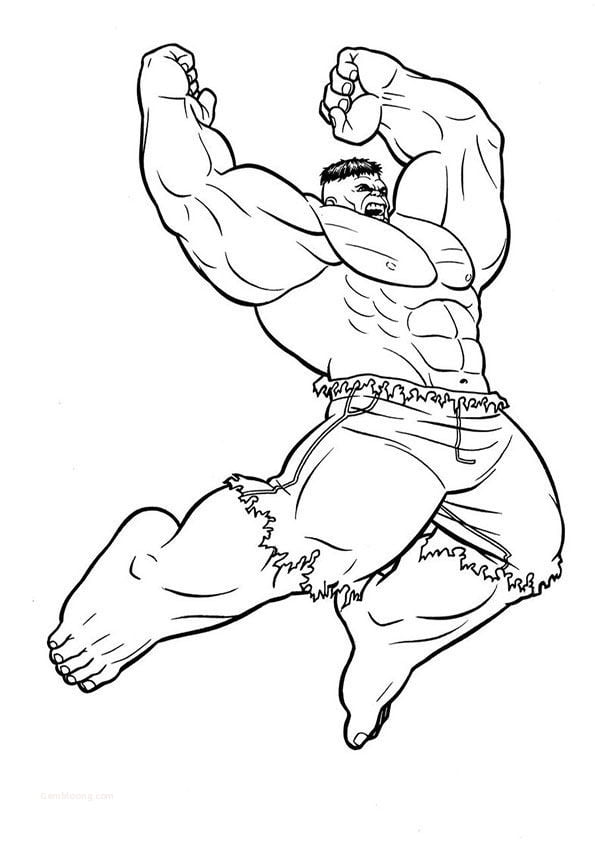 desenho do hulk para imprimir