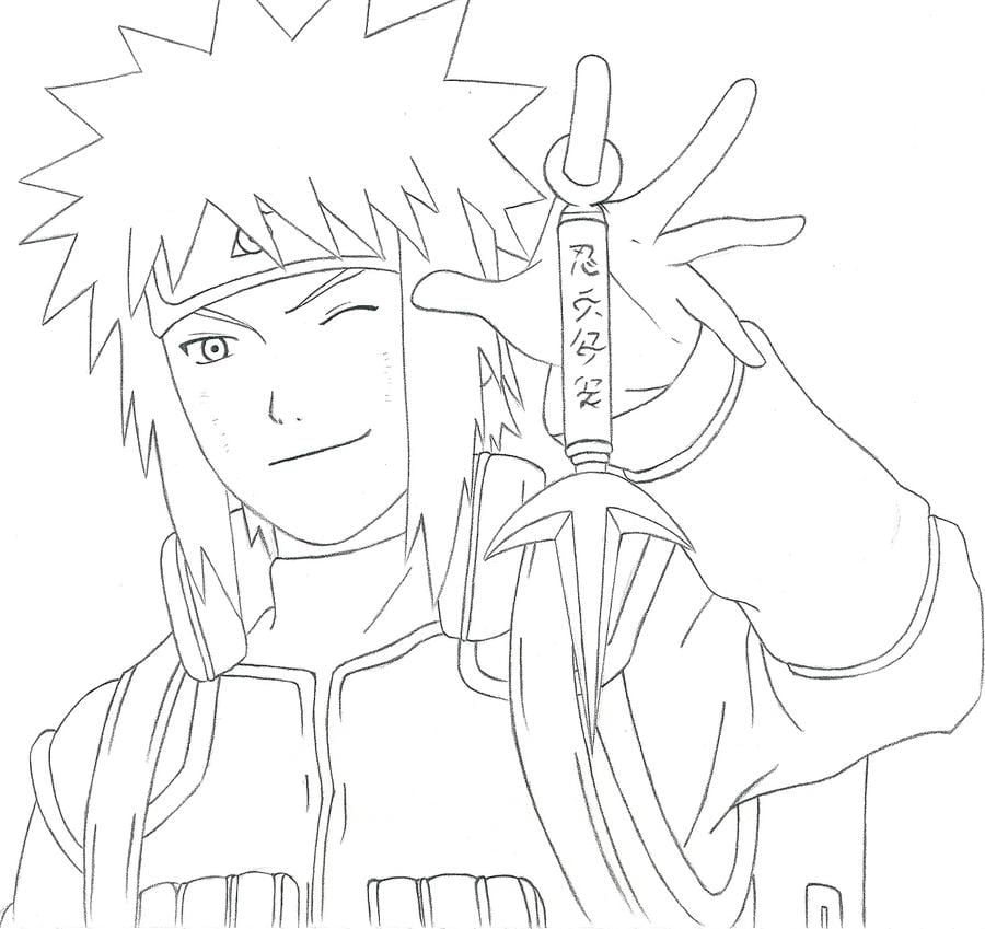 desenho do minato para imprimir